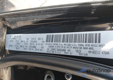 2019 Ram 1500 Classic Big Horn 4X4 5'7 Box from USA, damaged, VIN 1C6RR7LT6KS620460